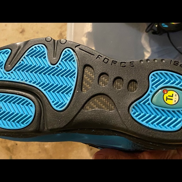 BRAND NEW W/BOX AUTHENTIC NEVER WORN TIM DUNCAN SIZE 12 BLUE FOAMPOSITE NIKE MAX - Picture 5 of 7